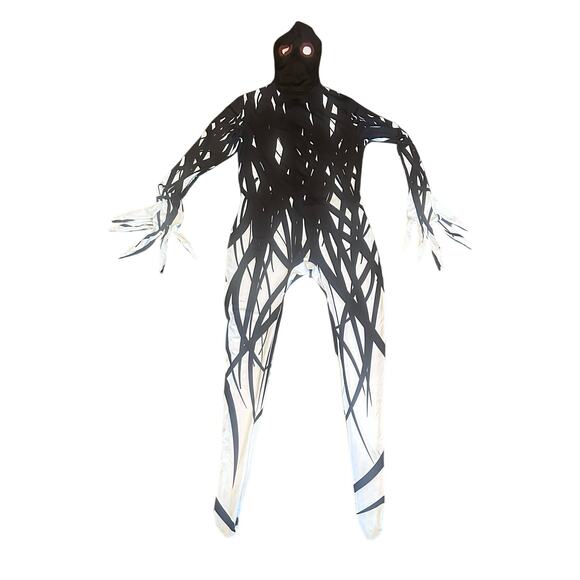 New Adult Zalgo Morphsuits Creepypasta Halloween Costume Urban Legend Medium - Picture 1 of 4